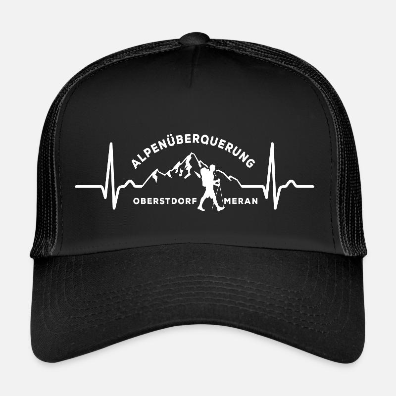 Alpenüberquerung Wandern Oberstdorf Meran Puls Trucker Cap