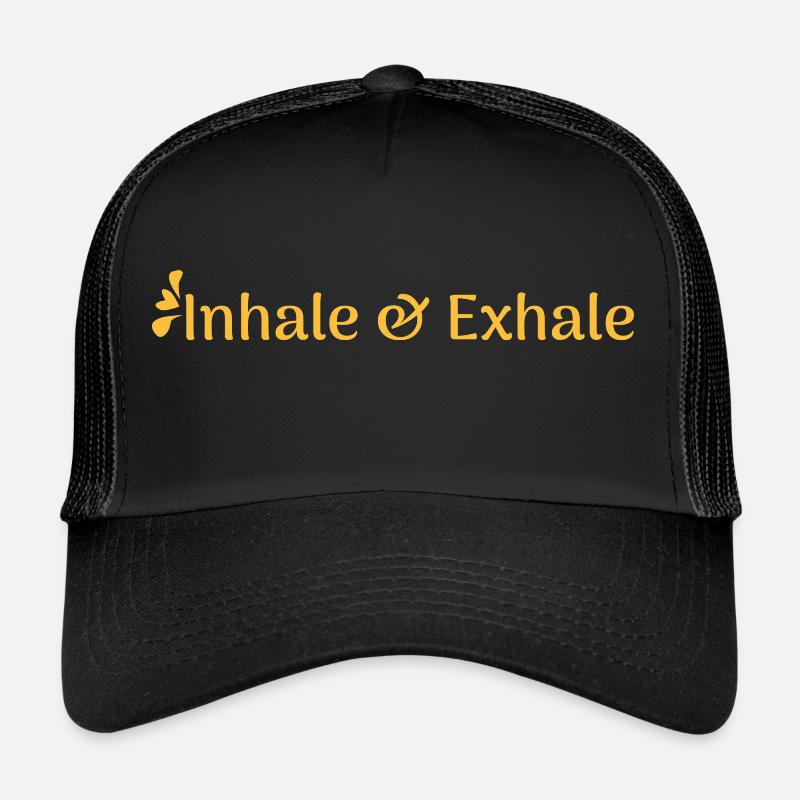 Inspirez et expirez Casquette trucker 