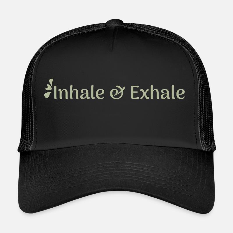 Inspirez et expirez Casquette trucker 