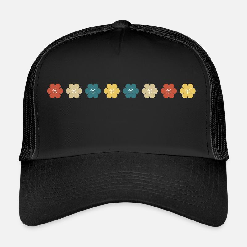 Vintage Retro Gänseblümchen Trucker Cap