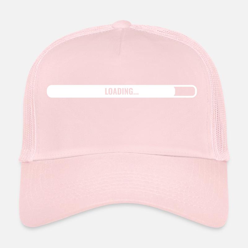 loading bar loading waiting empty Trucker Cap