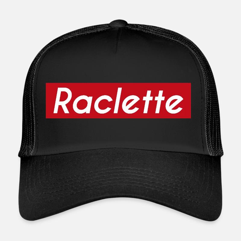 Raclette| winter dish| processed cheese| mountain Trucker Cap