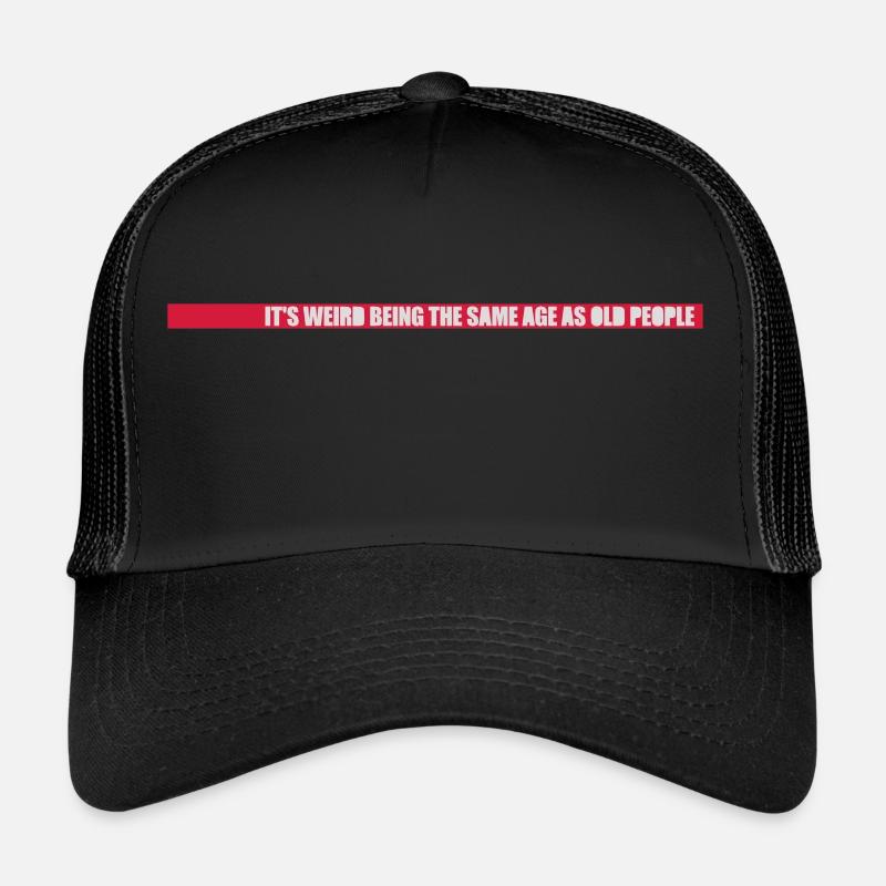 être âgé Casquette trucker 