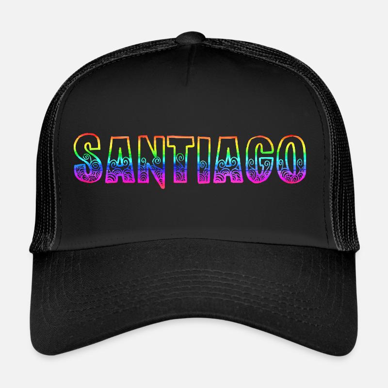 Santiago RS Arc-en-ciel Casquette trucker 