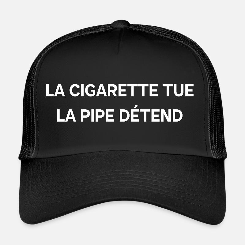 La cigarette tue la pire détend Casquette trucker 