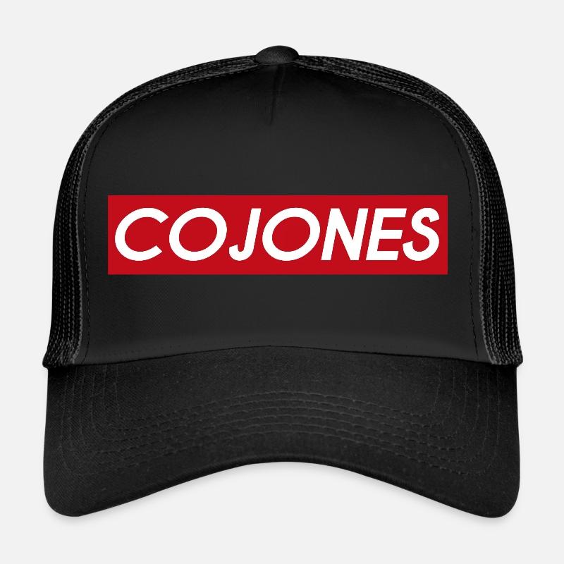 Cojones| mutiger Mutiger Mut Trucker Cap