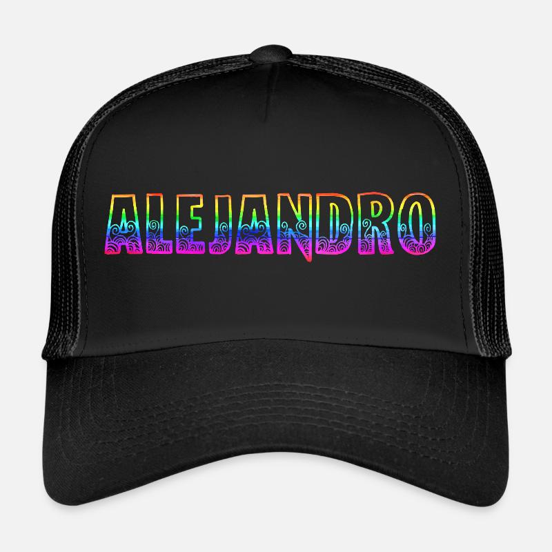 Alejandro RS Arc-en-ciel Casquette trucker 