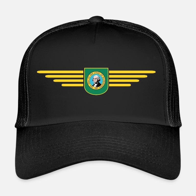 Chemise de fan de Washington – Style de la capitale Casquette trucker 