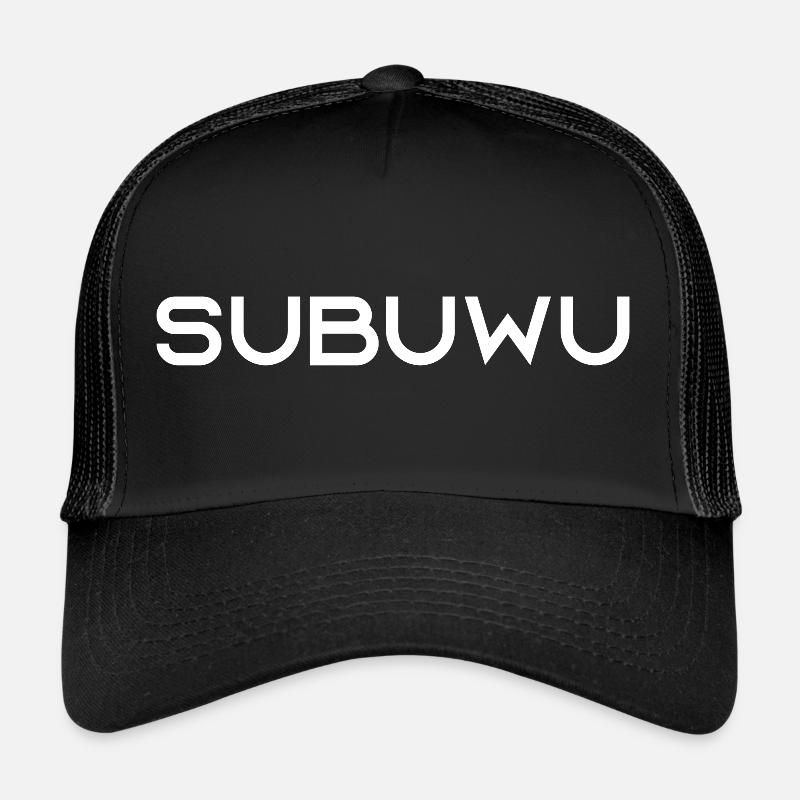 Is that a subuwu ? | Uwu | JDM | drift car Trucker Cap