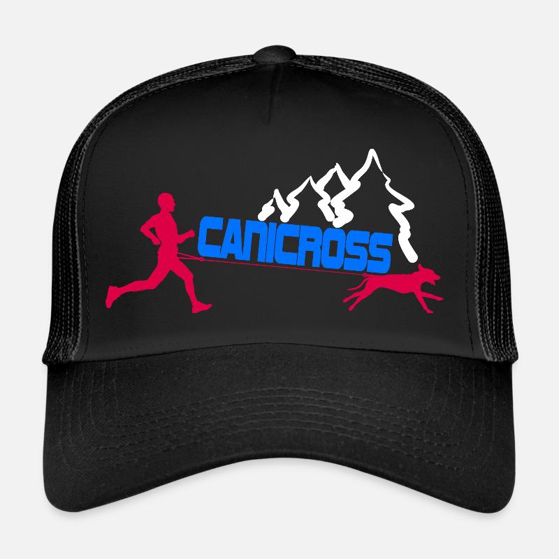 canicross - Trucker Cap - black/black