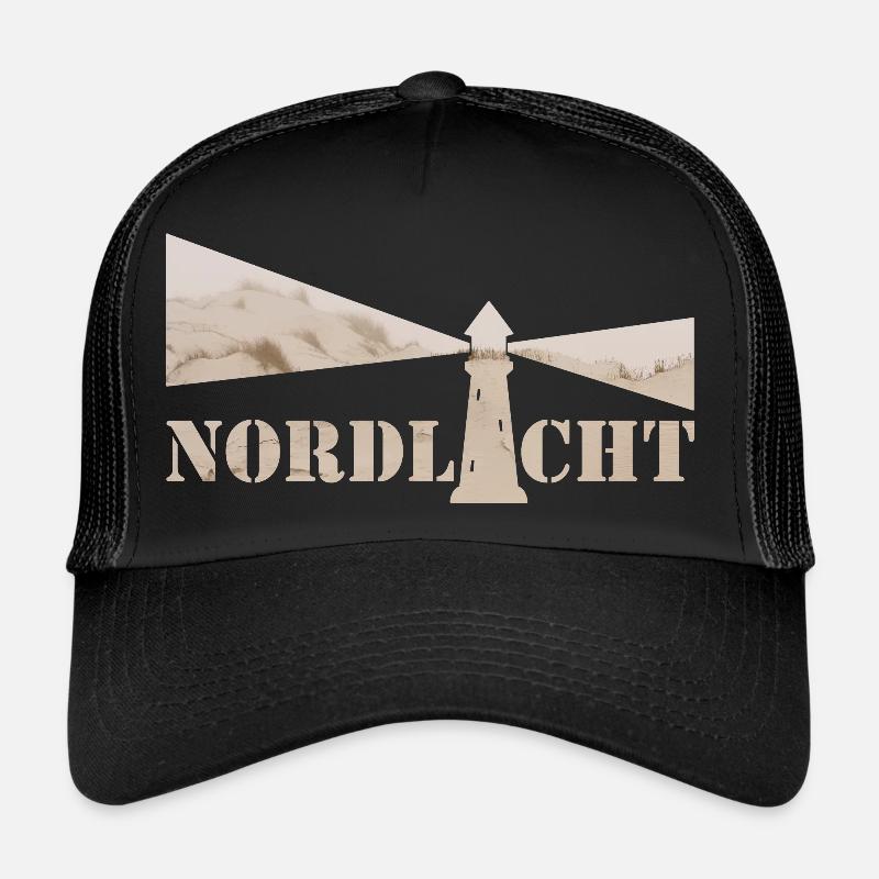 Dune aurore boréale Casquette trucker 