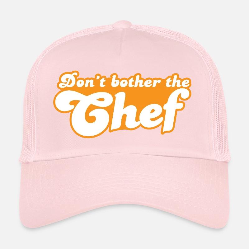 Ne dérangez pas le chef! Casquette trucker 