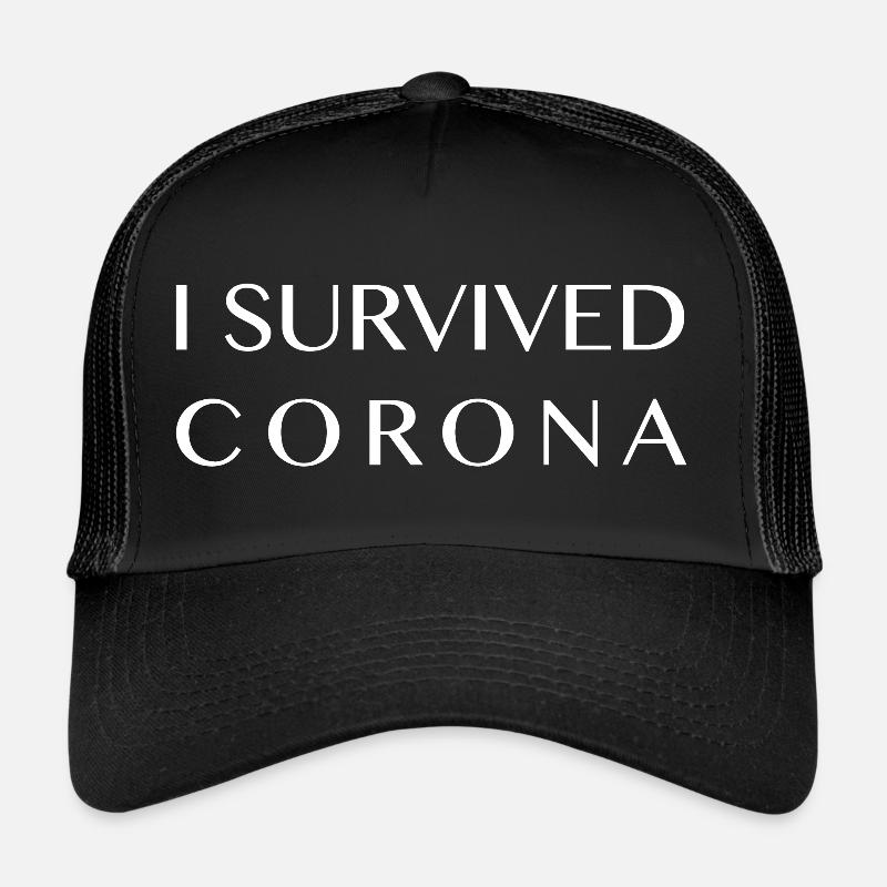 I survived corona Trucker Cap