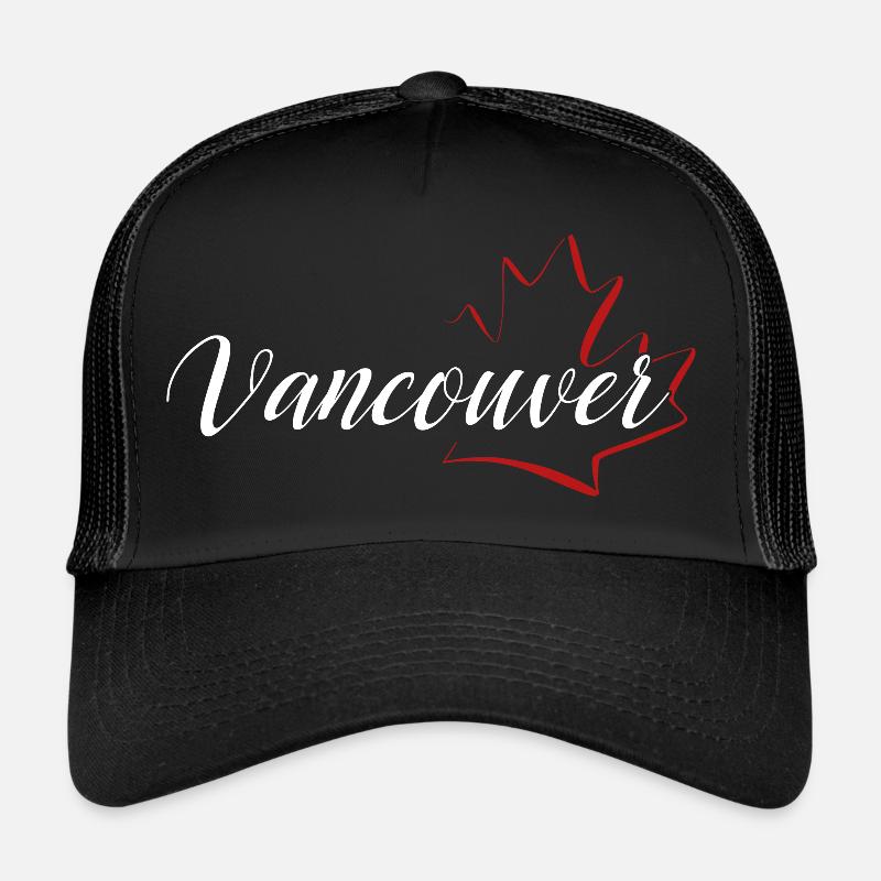 Feuille d'érable de Vancouver Casquette trucker 