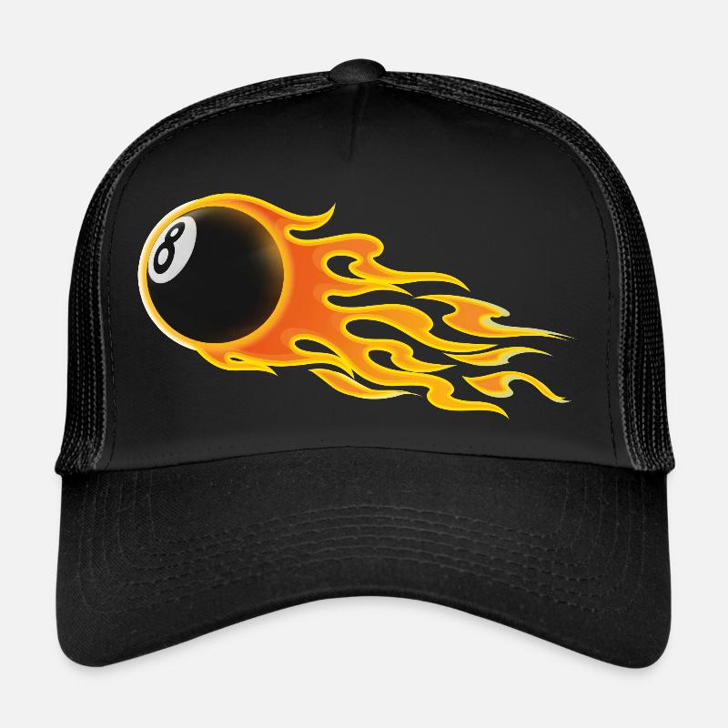 8, billard, billard, billard Casquette trucker 