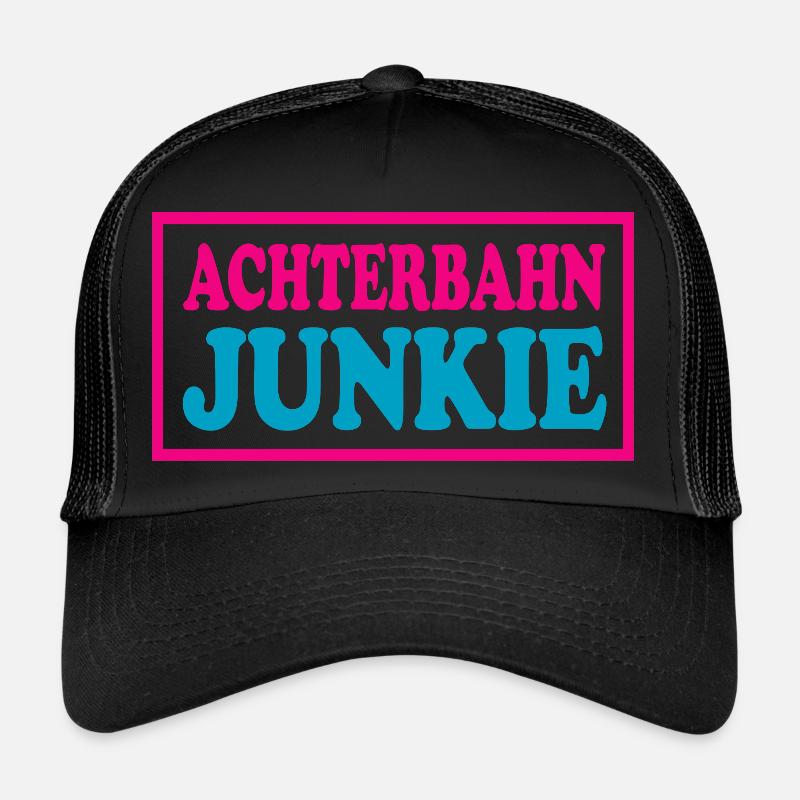Rollercoaster Achterbahn Trucker Cap