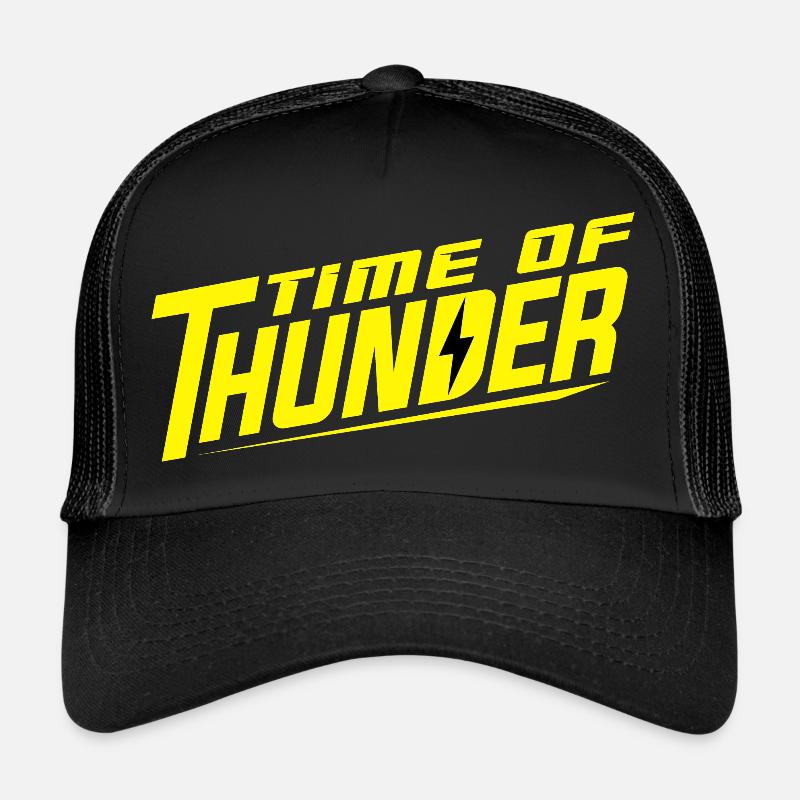 PUISSANCE JAUNE Casquette trucker 
