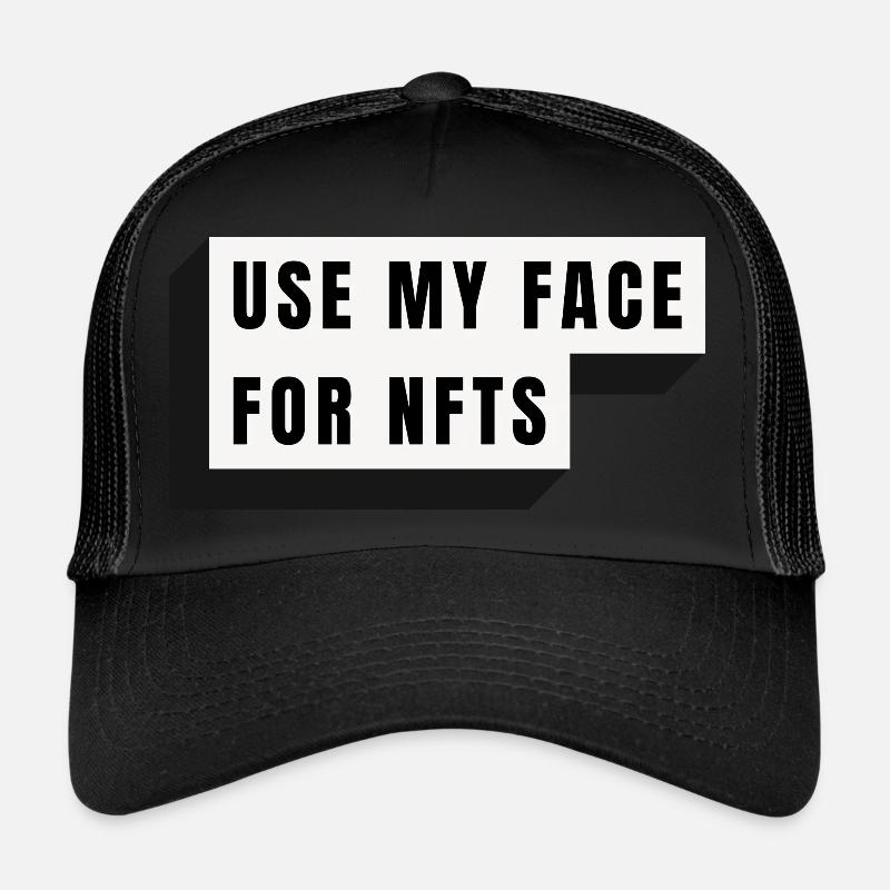 Utiliser mon visage pour les NFT Casquette trucker 