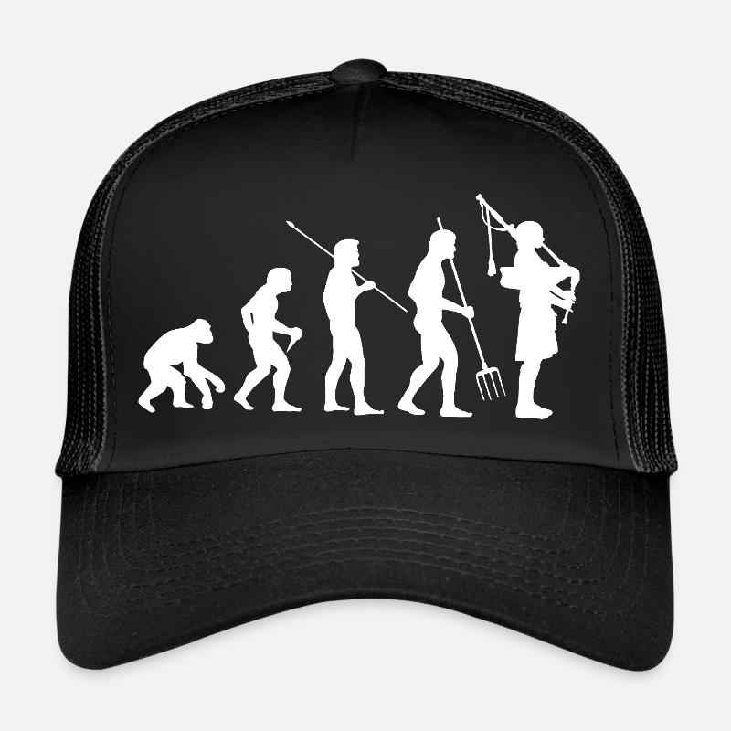 Dudelsack - Trucker Cap - Schwarz/Schwarz