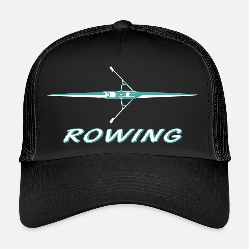 Aviron, bateau à rames, sculling Casquette trucker 