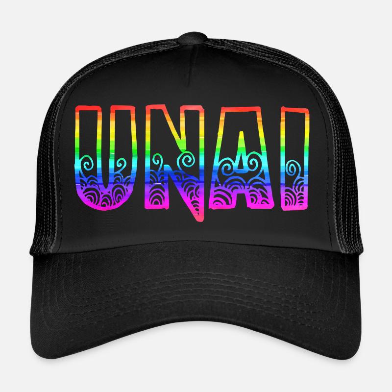 Unai RS Arc-en-ciel Casquette trucker 