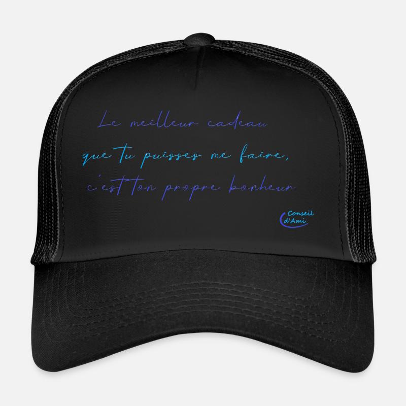19 - Bonheur Casquette trucker 