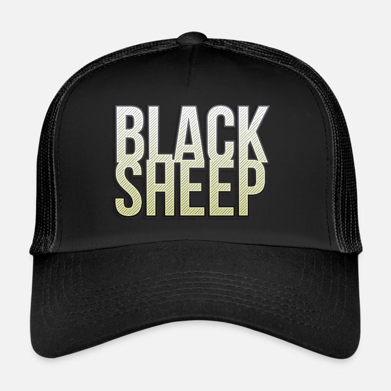 Mouton noir Casquette trucker 