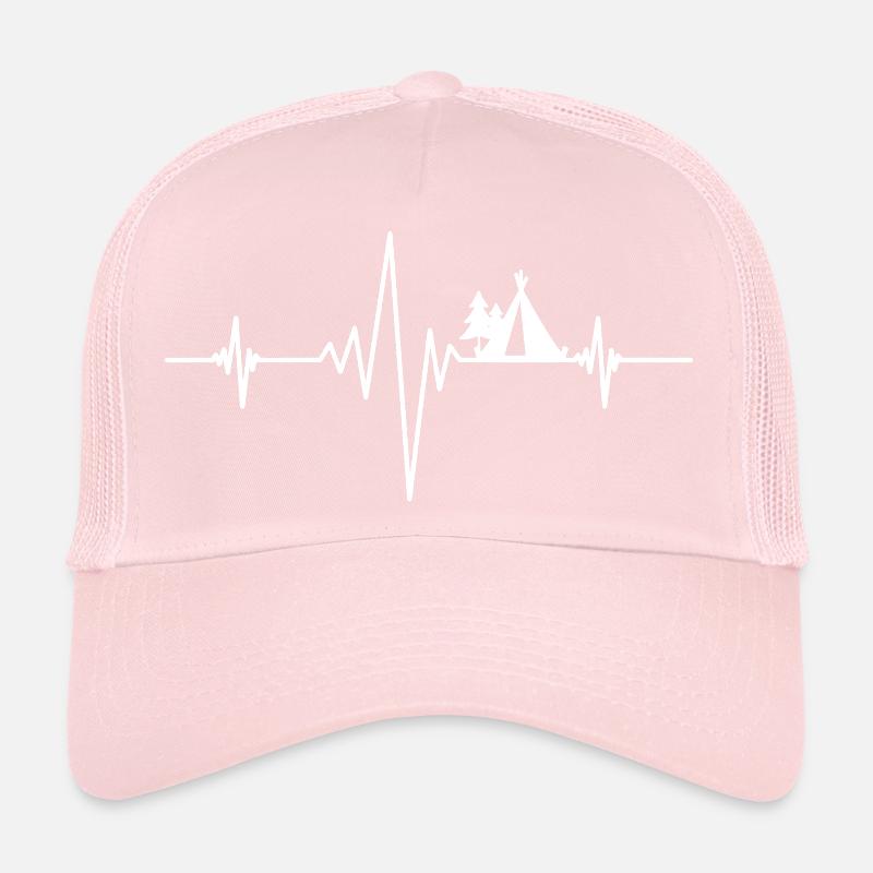 Heartbeat Camping Casquette trucker 