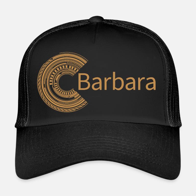 Für Barbara - Trucker Cap - Schwarz/Schwarz