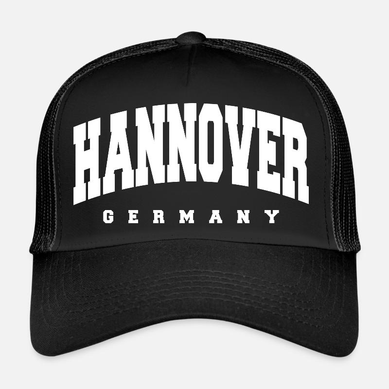 Hannover - Trucker Cap - Schwarz/Schwarz
