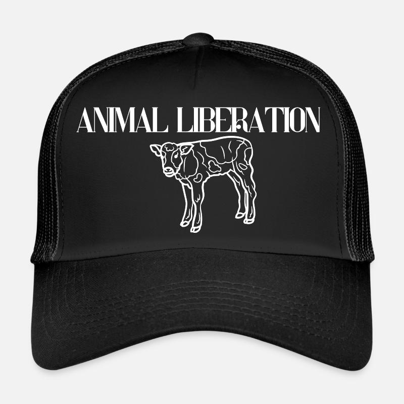Animal Liberation - Trucker Cap - black/black