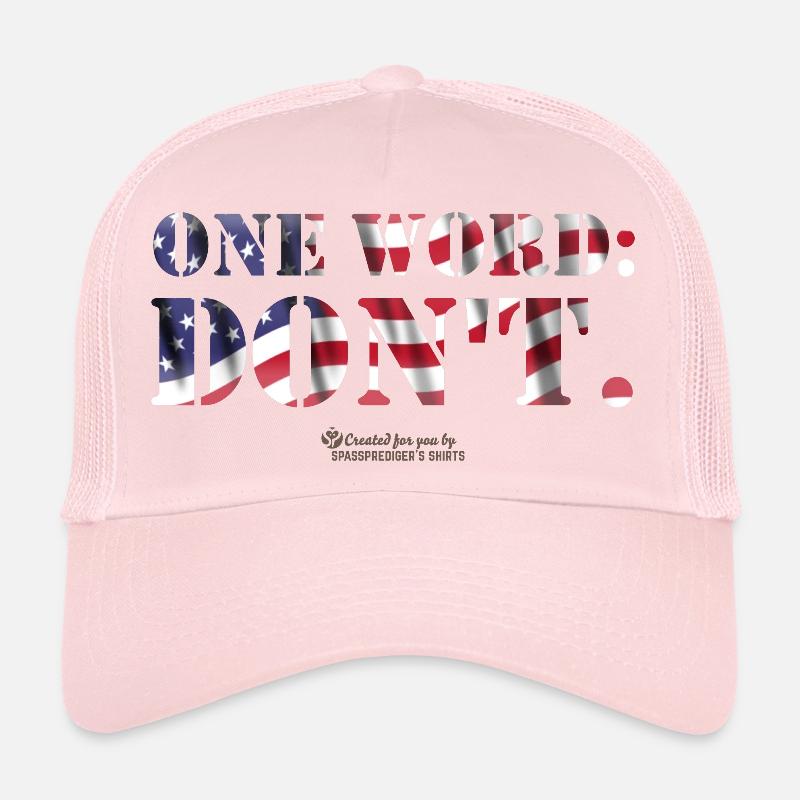 Drapeau des États-Unis Citation de Biden Casquette trucker 