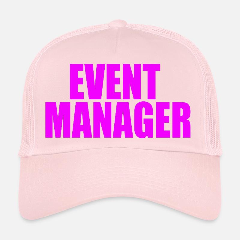 GESTIONNAIRE D’ÉVÉNEMENTS Casquette trucker 