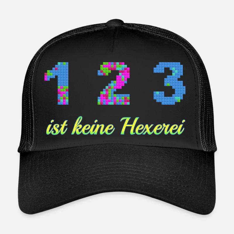 1 2 3 Casquette trucker 