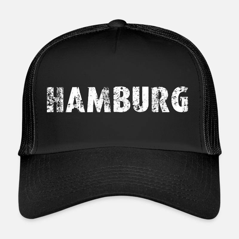 Hamburg (2535) - Trucker Cap - black/black