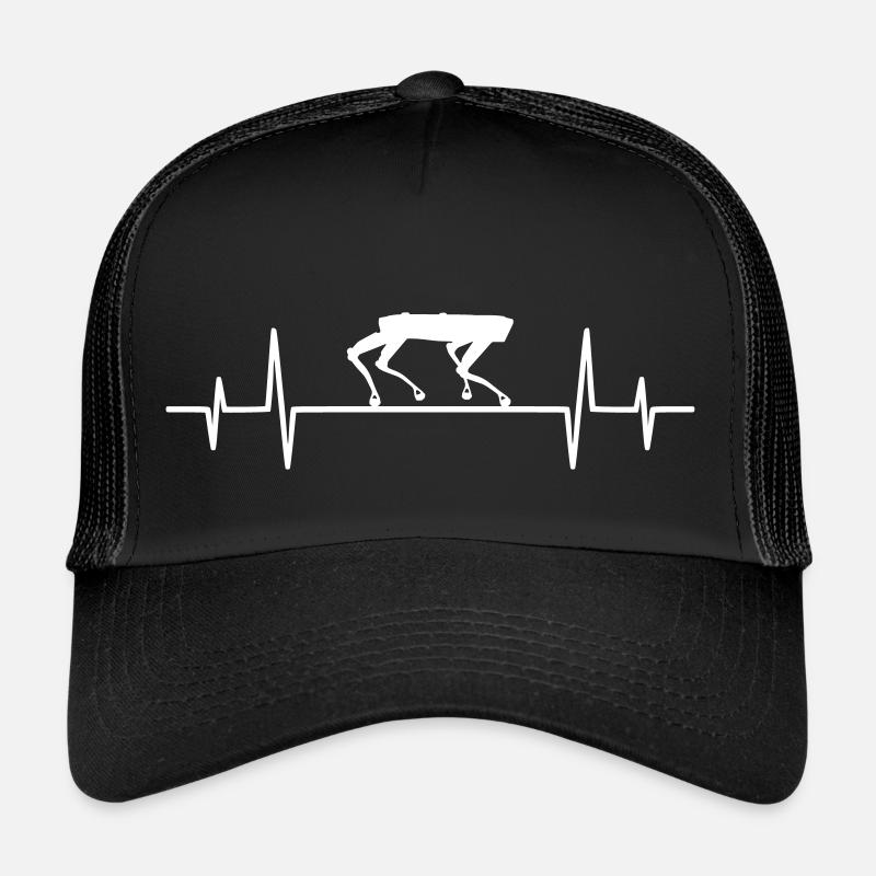 Robot Heartbeat Spot Robot chien Boston Dynamics Casquette trucker 