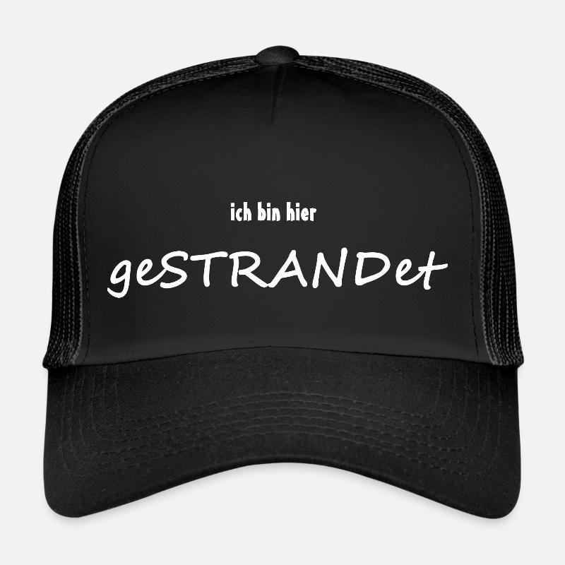 Ich bin hier gestrandet Trucker Cap