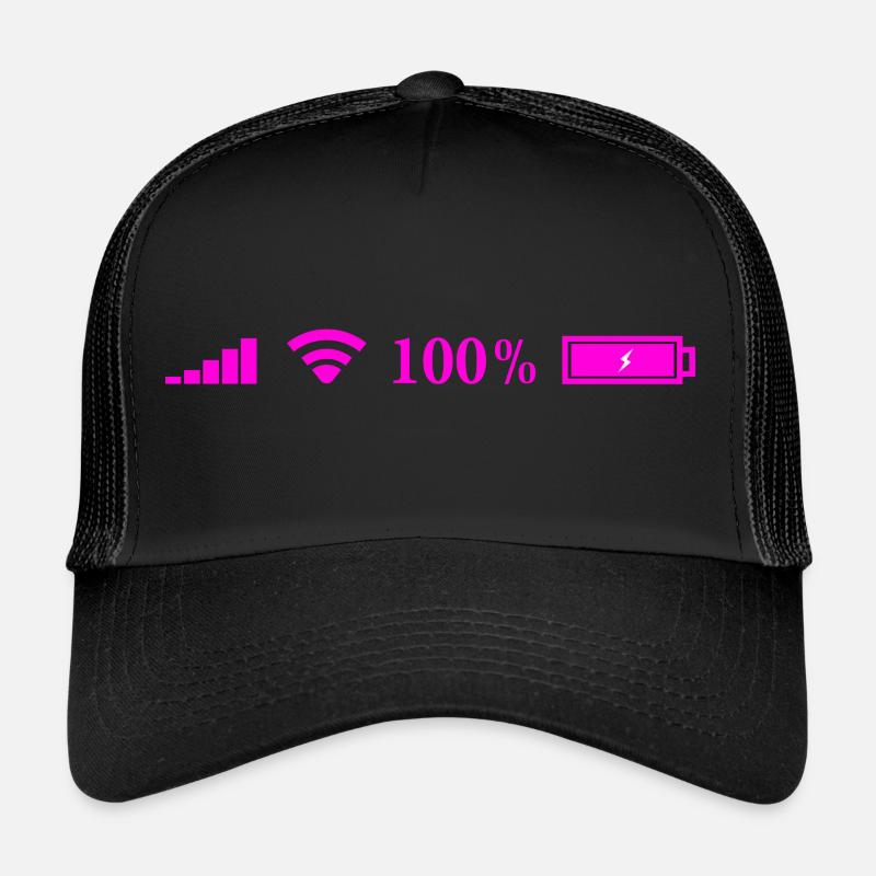 Icone wifi Casquette trucker 