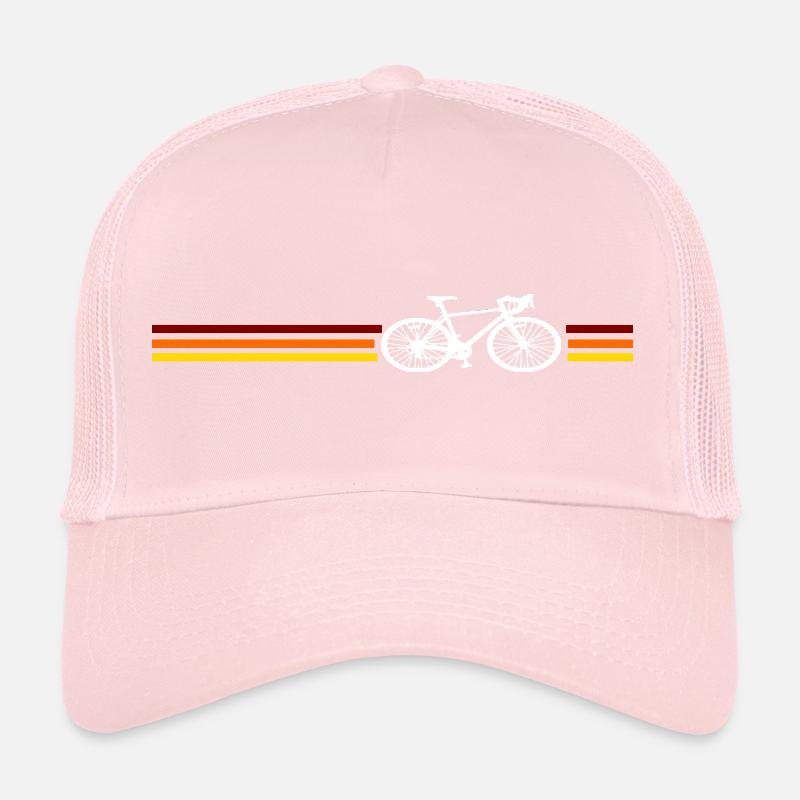 Vélo de vélo de course retro design Casquette trucker 