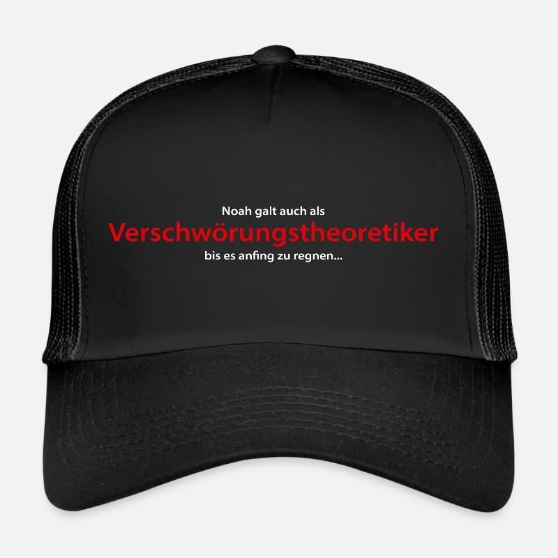 Noah Verschwörungstheoretiker Trucker Cap