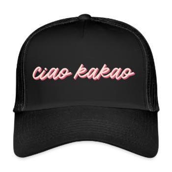 Ciao Kakao - Trucker Cap - Schwarz/Schwarz - Vorne