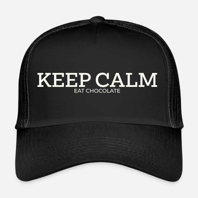 KEEP CALM – EAT CHOCOLATE Trucker Cap