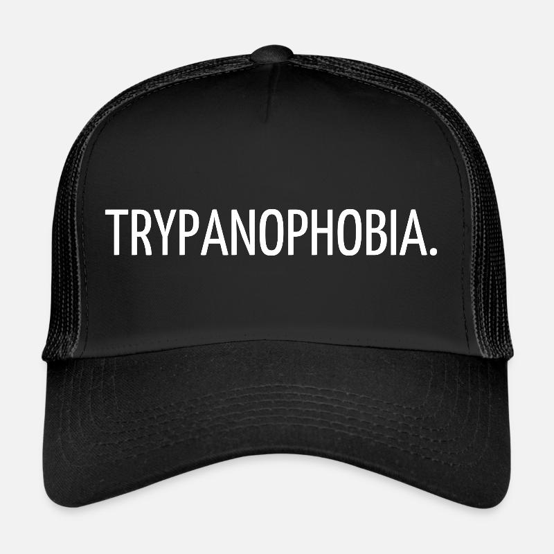 Trypanophobia - Trucker Cap - black/black