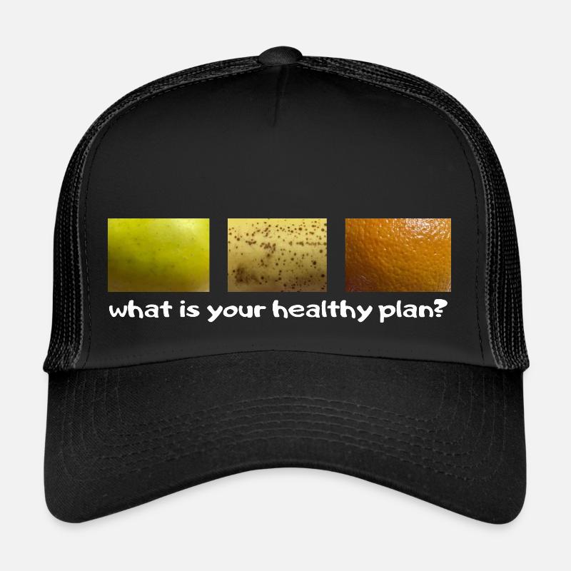 Healthy Plan - Trucker Cap - black/black