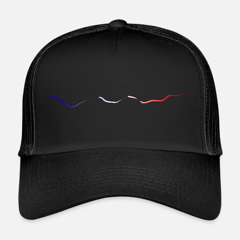 bleu blanc rouge Casquette trucker 