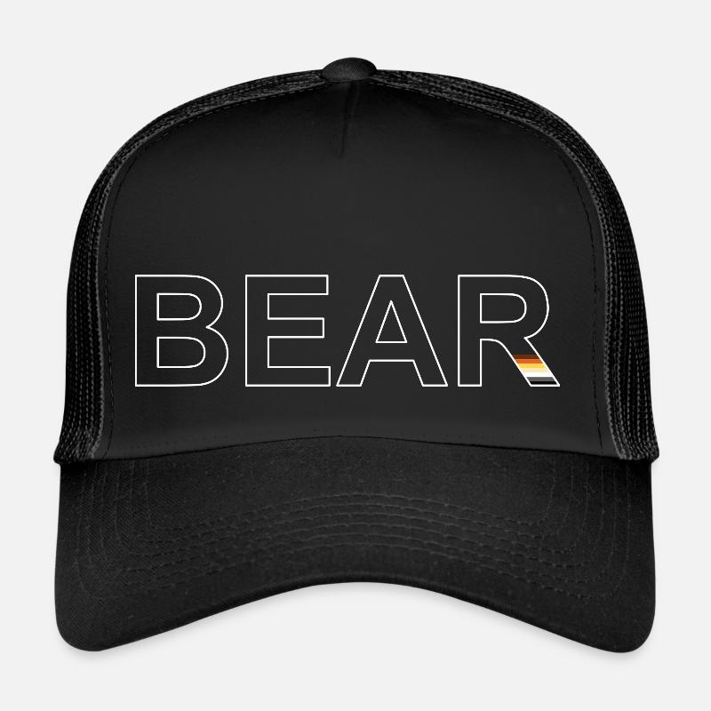 BEAR white Trucker Cap