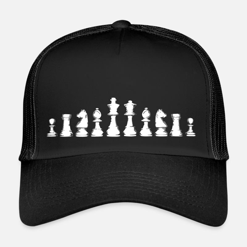 pièces d'échecs légendaires v4 Casquette trucker 