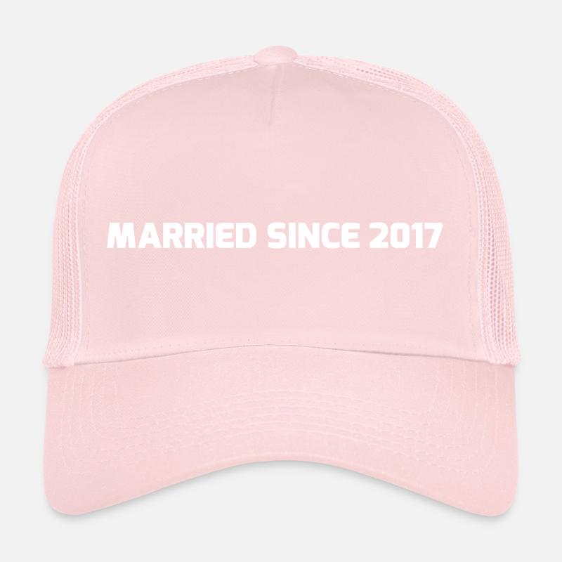MARRIED SINCE 2017 Trucker Cap