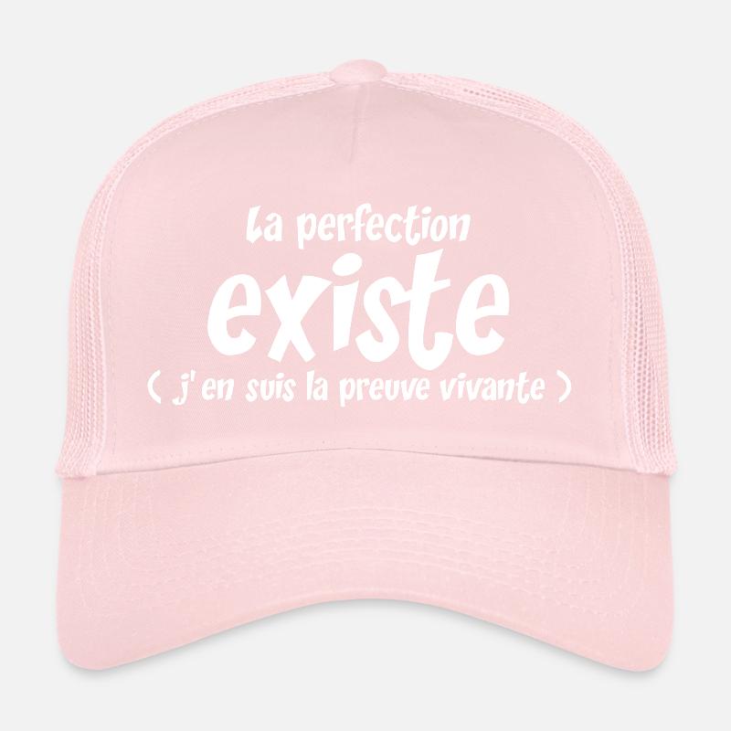 La perfection existe Casquette trucker 