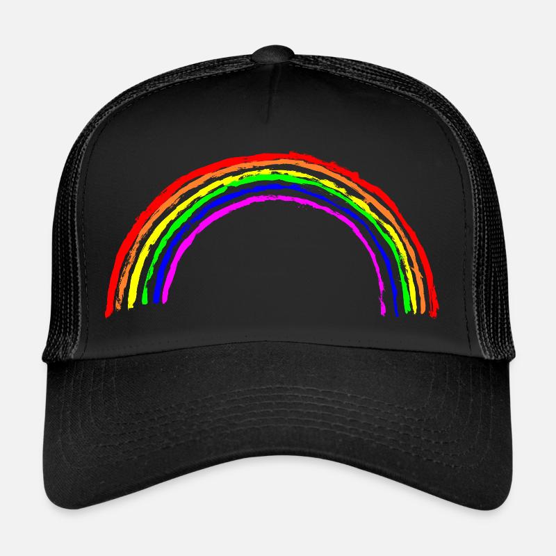 Rainbow Trucker Cap